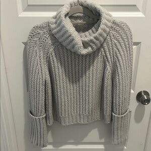 Jason Wu Cozy Gray Turtleneck Sweater